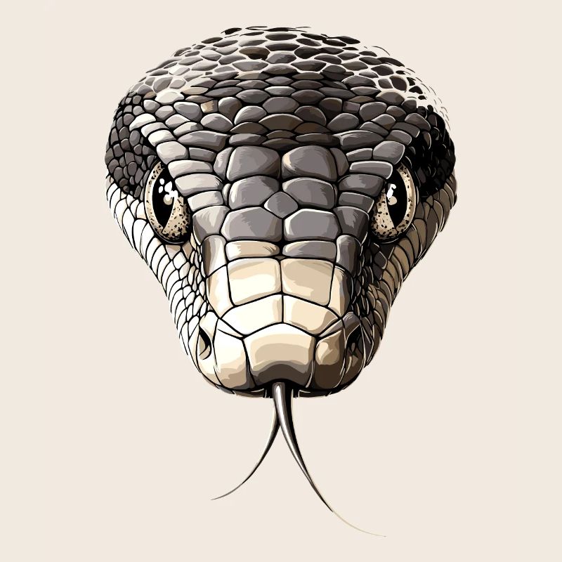 Snake Python Cobra Mamba Rattlesnake Snake