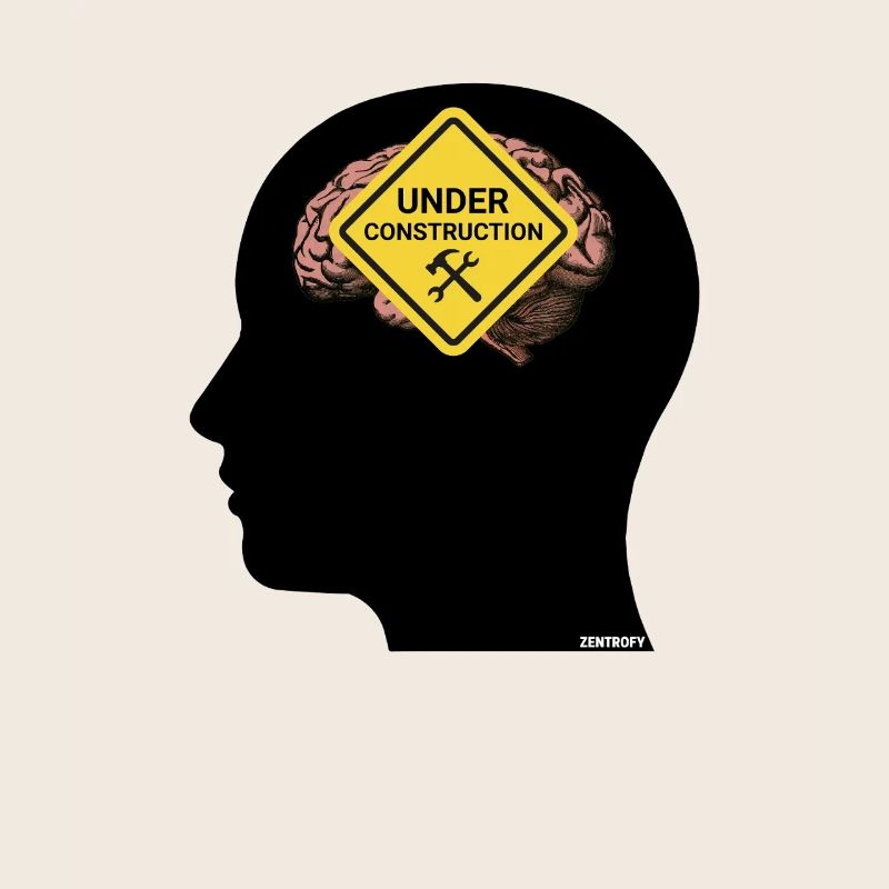 Mindful Construction Brain Tee