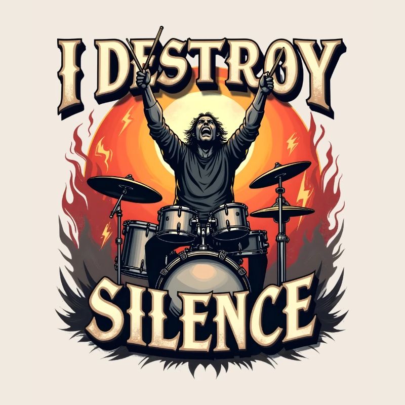  Drummer – I Destroy Silence