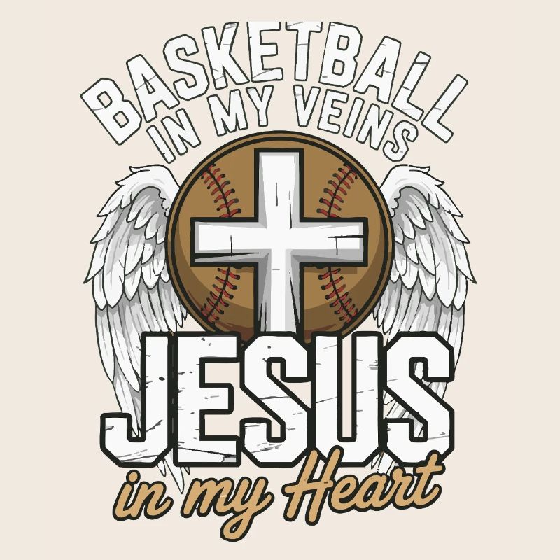 Baseball & Jésus – Conception d’une croix avec des ailes