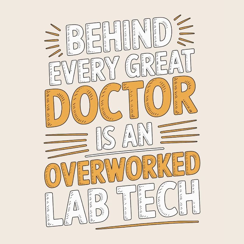 Lab Technician Behind Every Great Lab Scientist