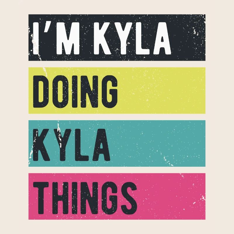 I’m Kyla Doing Kyla Things Retro Colors