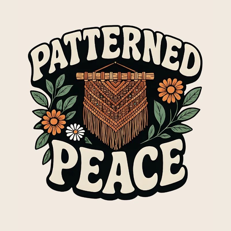 Gemusterte Ruhe | Makramee Boho