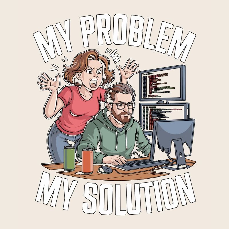 Game Developer My Problem My Pictogram Dad Mom