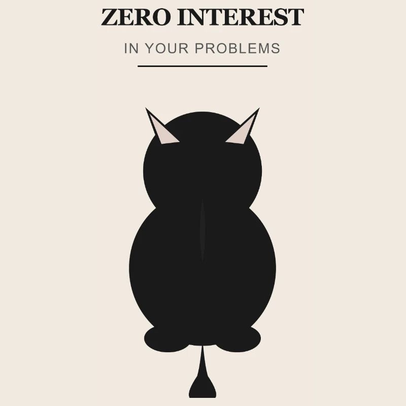 Zero Interest Dämonen-Silhouette
