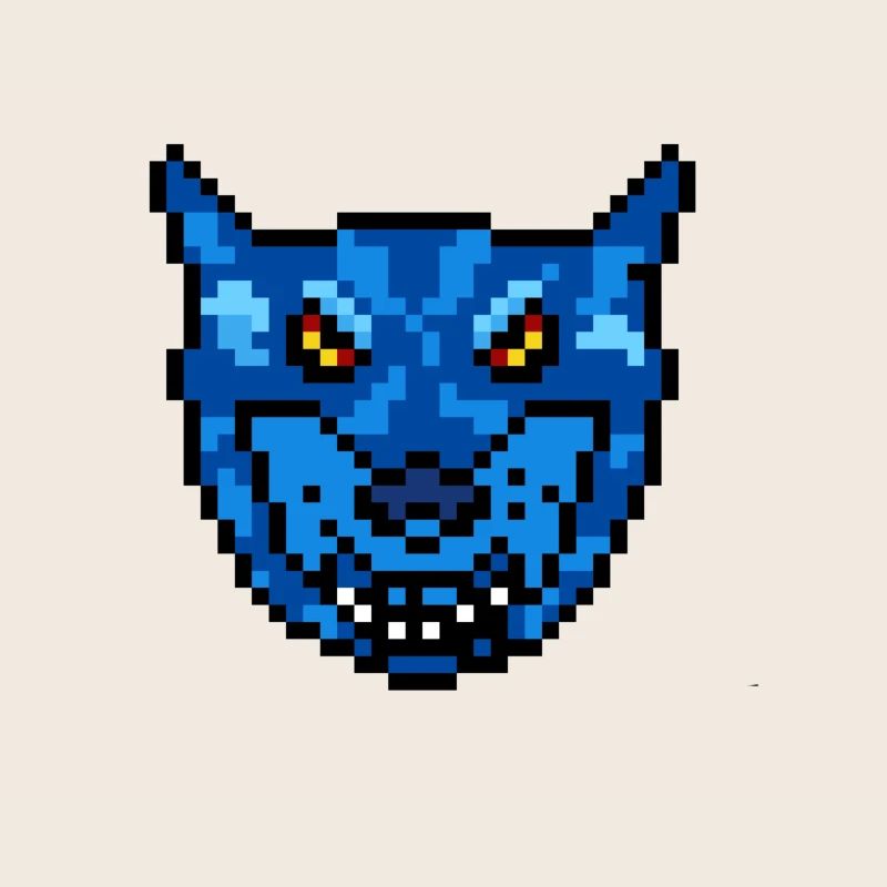 Blauer Wolf