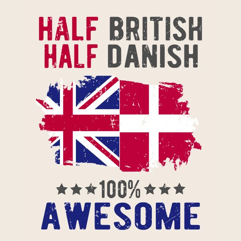 Halb Brite Halb Däne