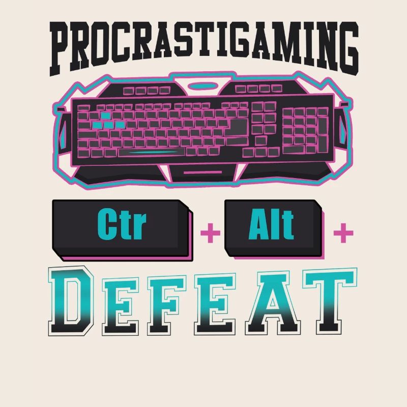 Gamer Procrastigaming CTR Alt Defeat Gaming