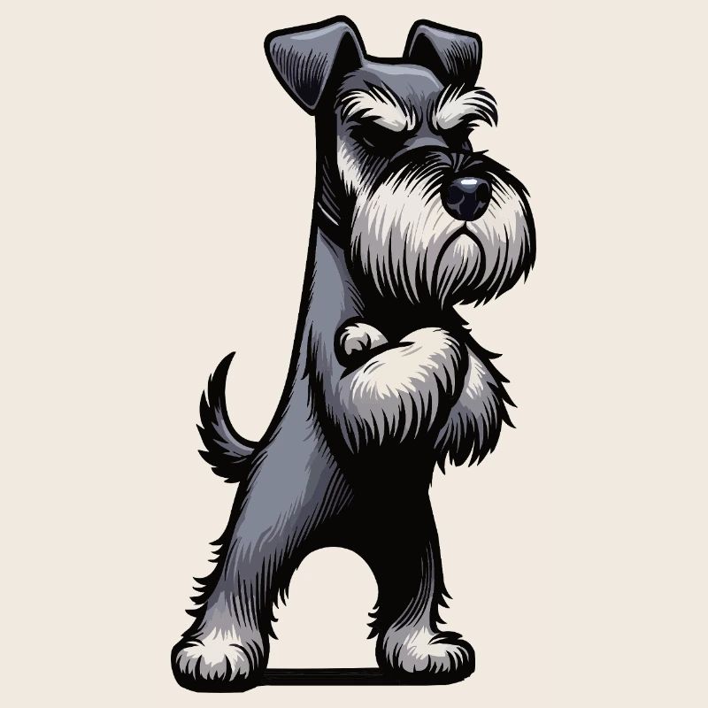 Schnauzer Schnauzer géant Propriétaire du Schnauzer