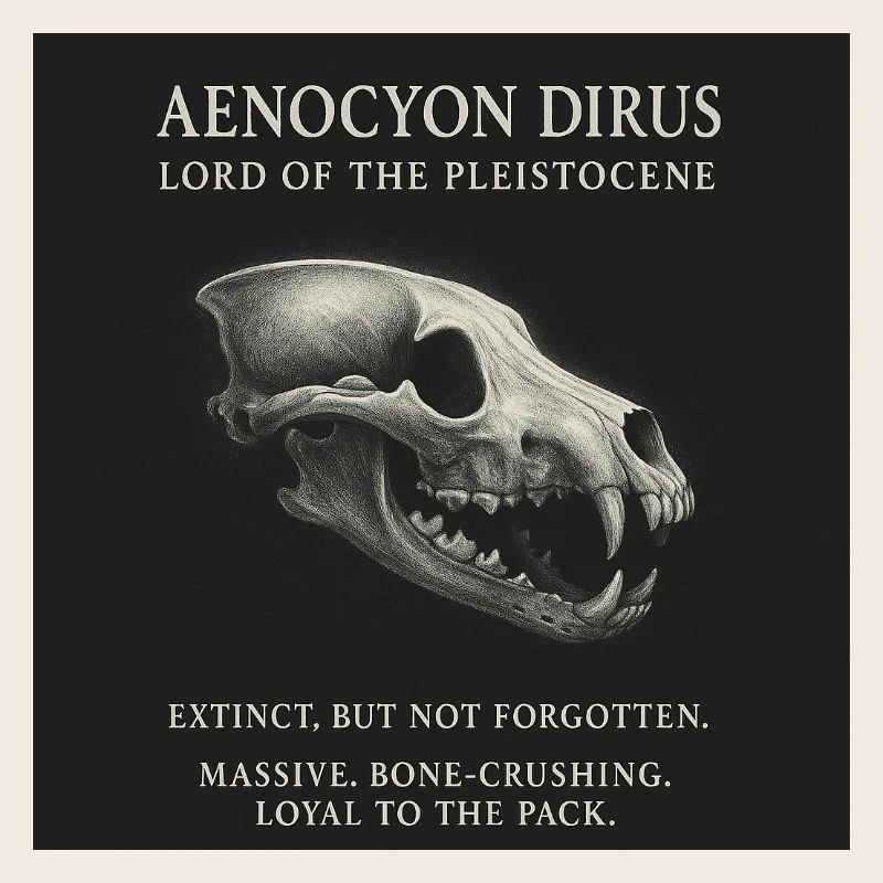 Schattenwolf - Aenocyon Dirus