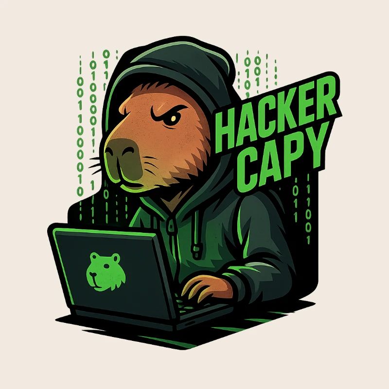Hacker Capy – Cyber Capybara Tech 