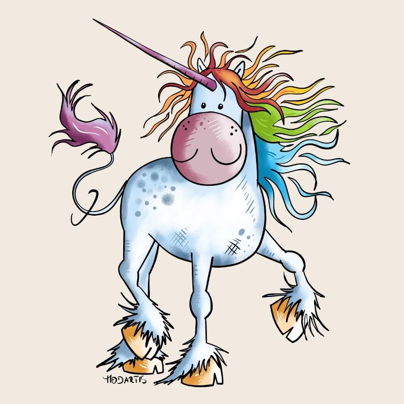 Regenbogen Einhorn