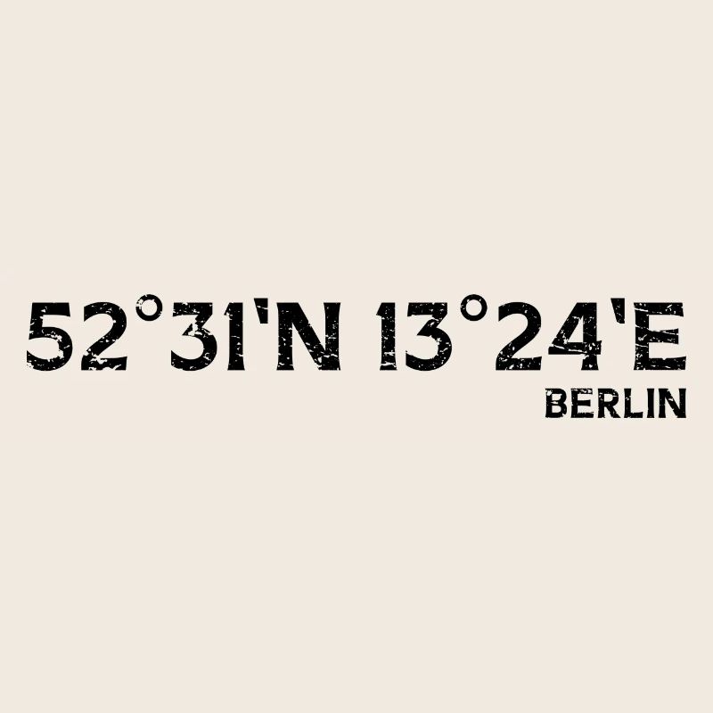 Berlin Coordinates Souvenir
