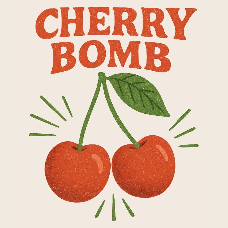 Conception graphique Cherry Bomb