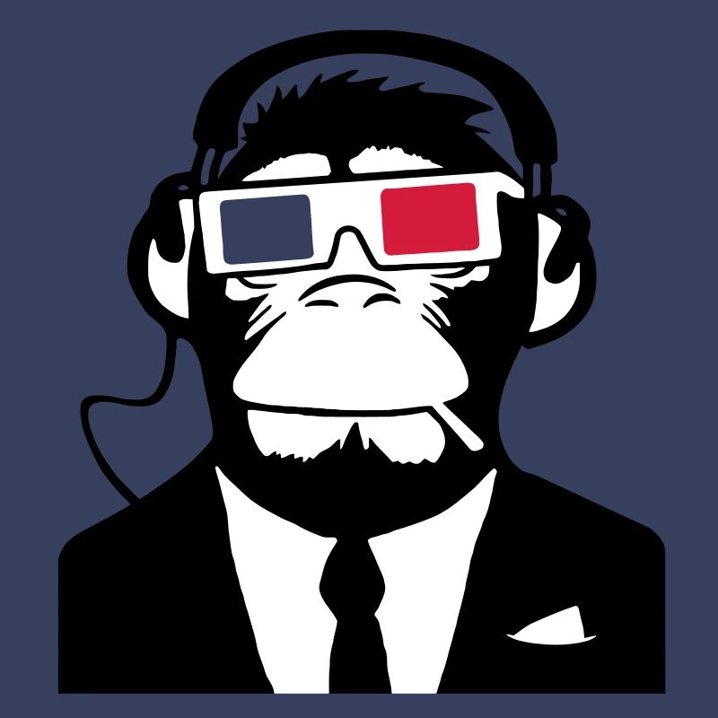 Urban Electro 3D Designs: Ape 3D Monkey Affe