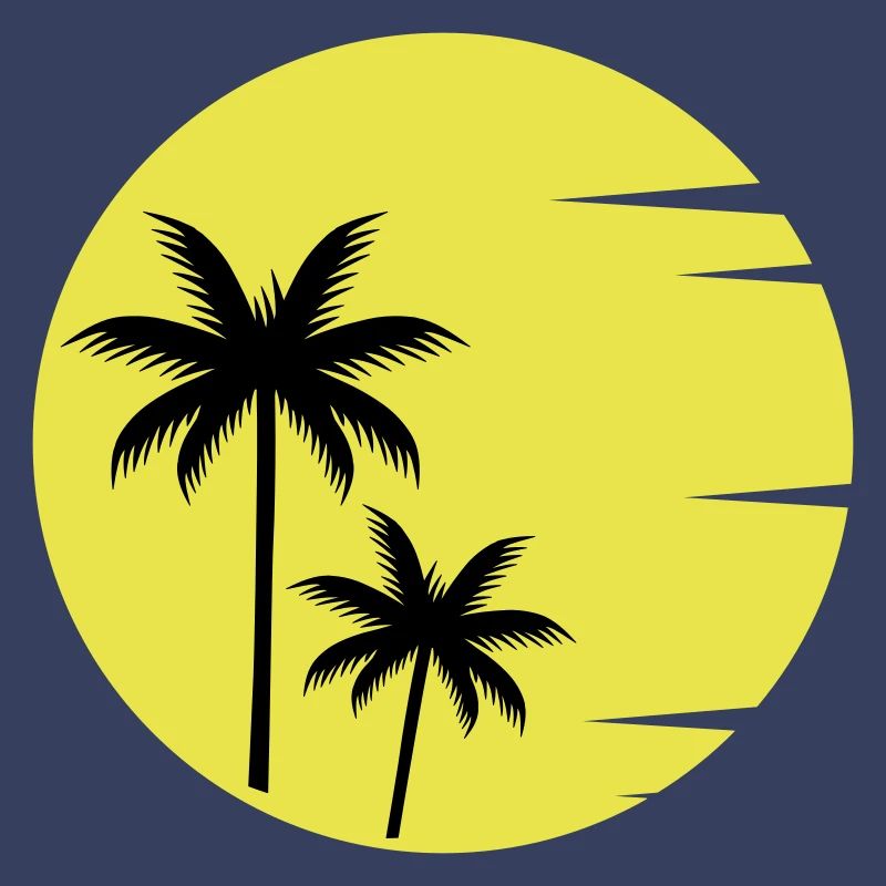 Sunset Palm Trees