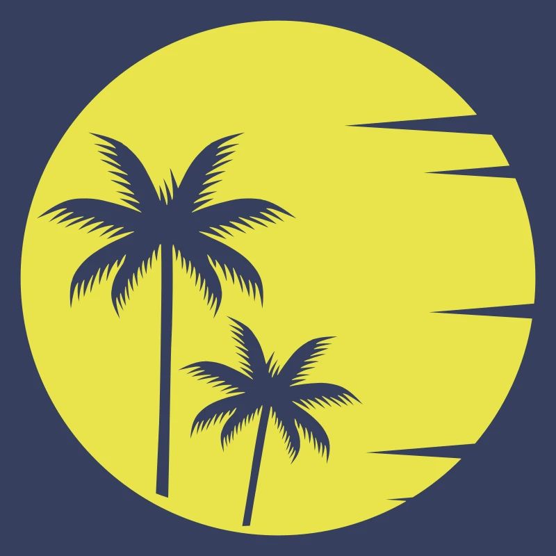 Sunset Palm Trees