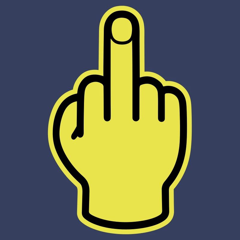 Mittelfinger Hand Provokativ