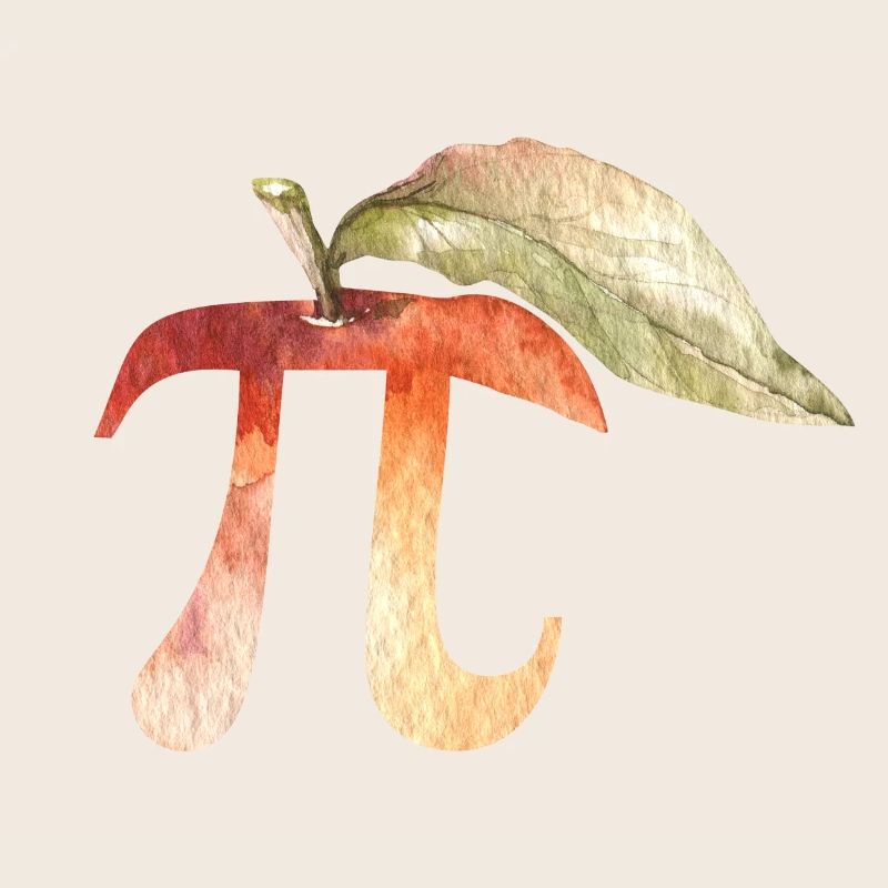 Cadeaux de science de maths de Pi jour, signe de Pi. Amants de maths