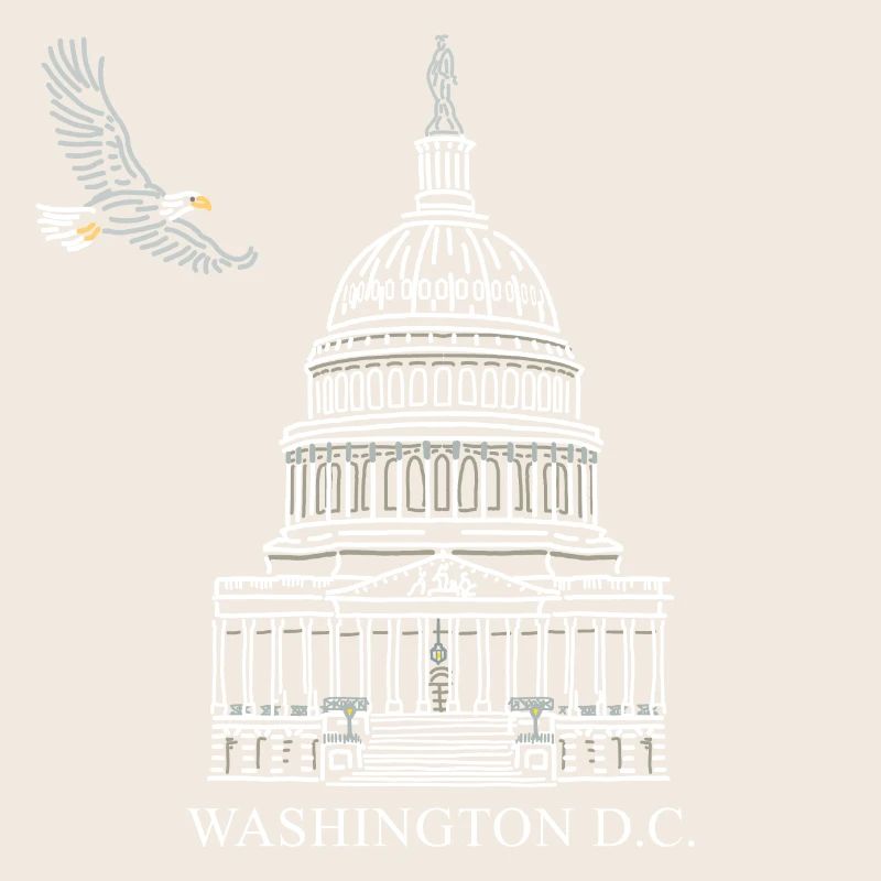 Washington D.C., Capitol Structure, Bald Eagle