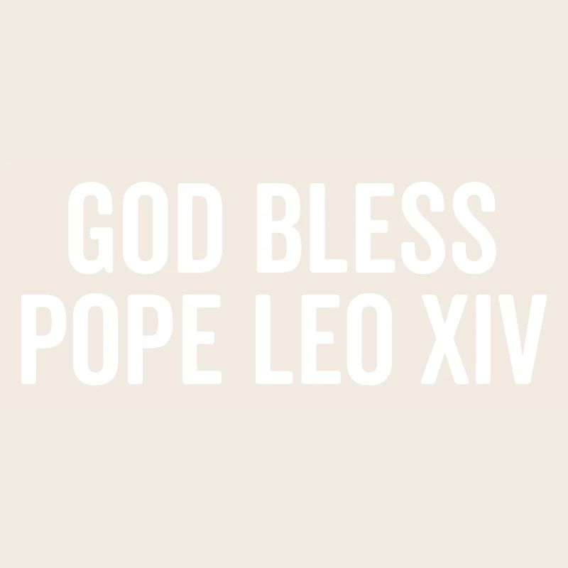 Que Dieu bénisse le pape Léon XIV