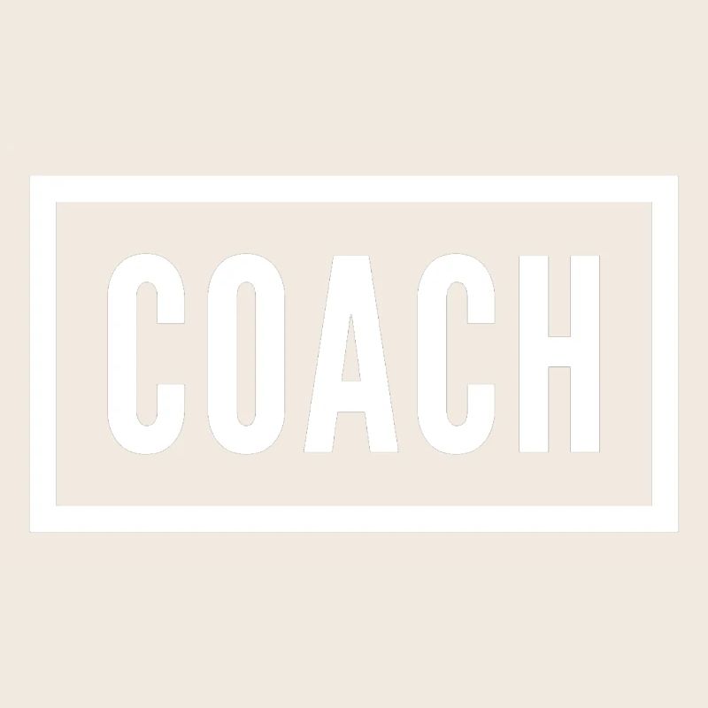 Coach Letter Monogram Design