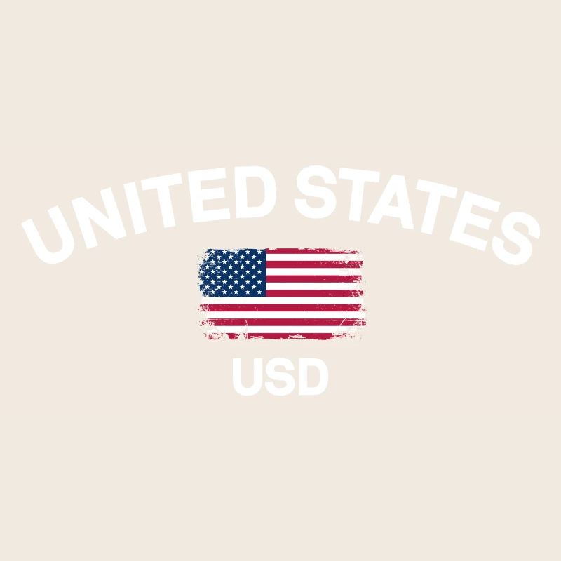Distressed US Flag USD Graphic