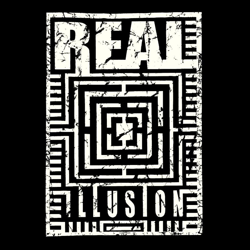 réel Illusion utilisé look Pyramide Réalité Illusion