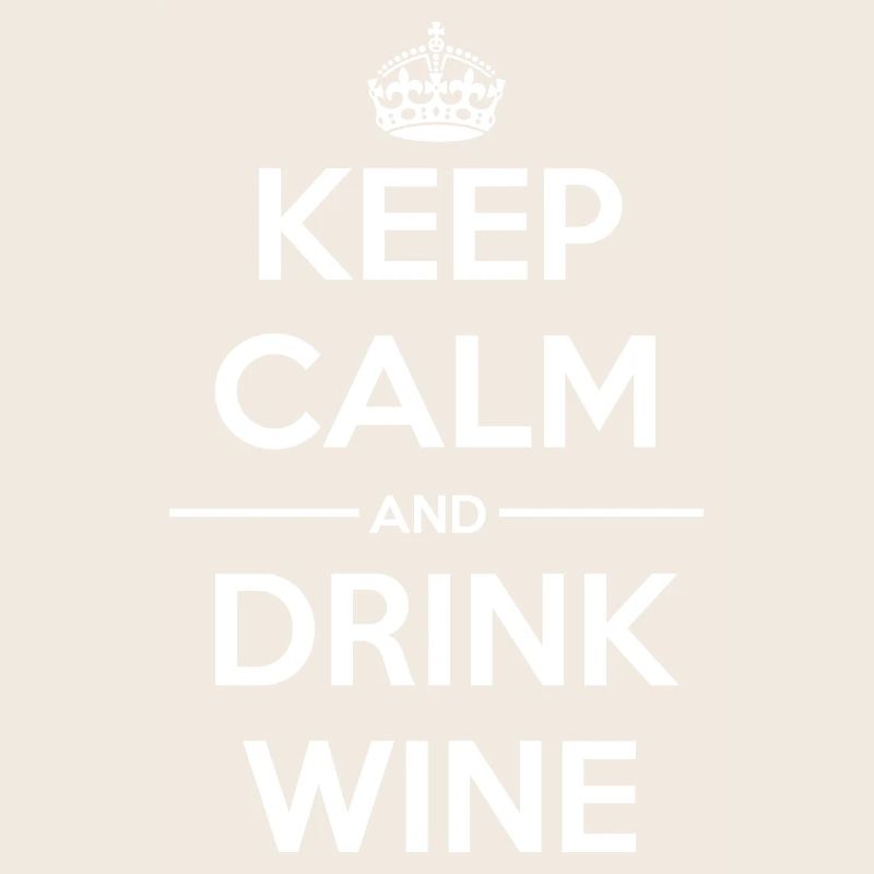 Drinks Keep calm Wine