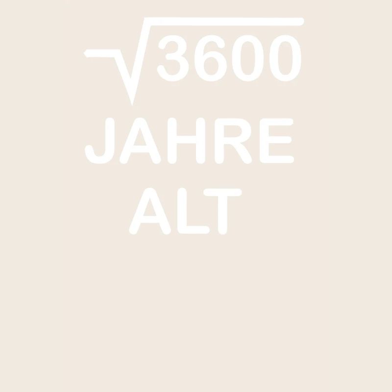 60. Geburtstag - 60 Jahre alt