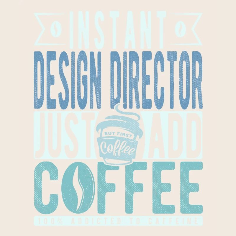 Directeur de la conception instantanée Il suffit d’ajouter du café