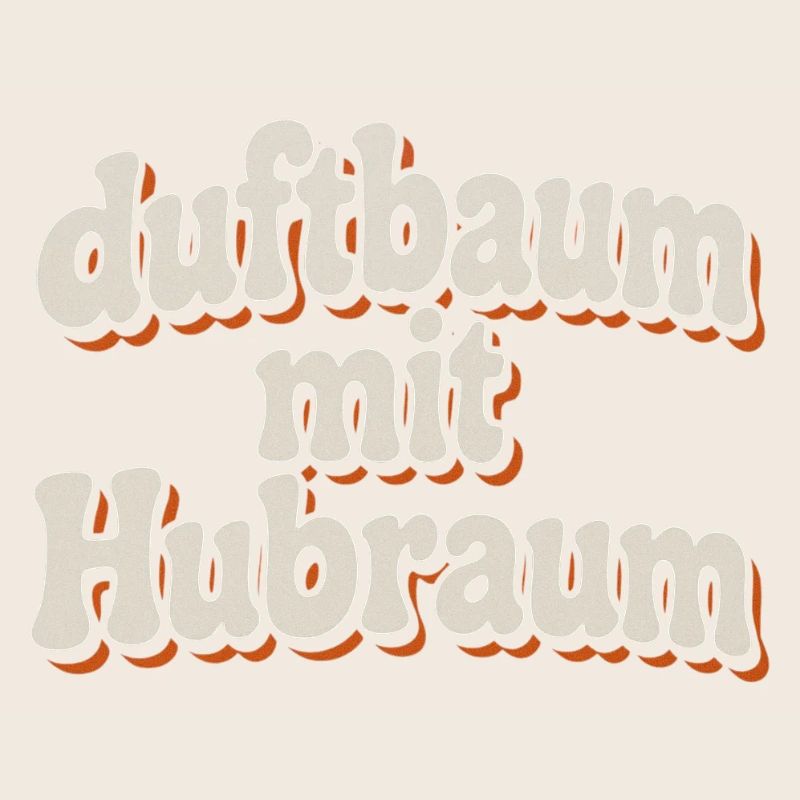 Duftbaum mit Hubraum