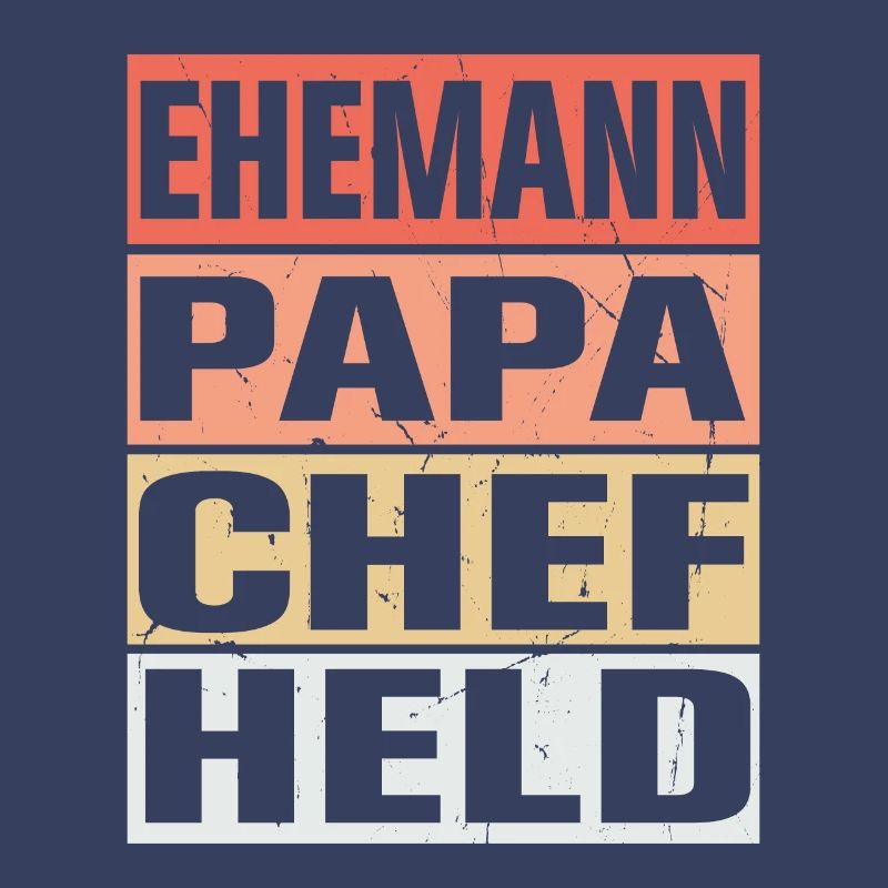 Chef Vater Ehemann Held