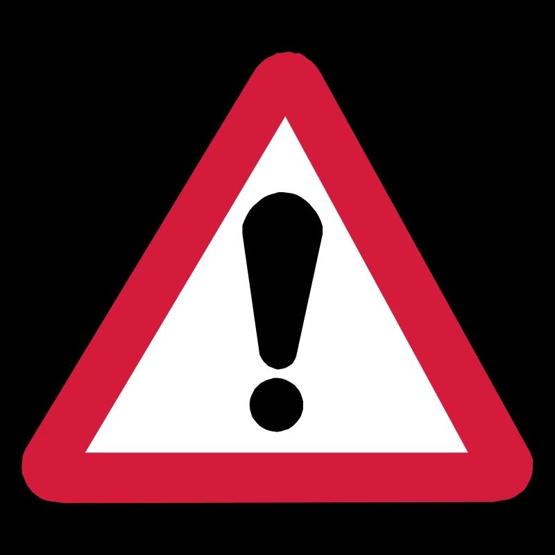 Gefahrenzeichen Gefahrenstelle