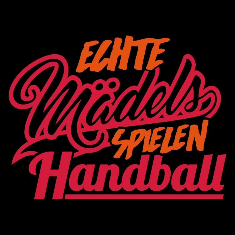 Mädels spielen Handball