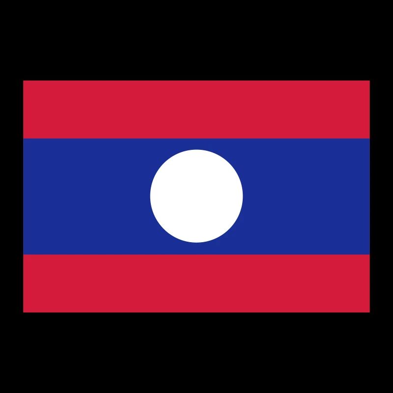 Laos - drapeau