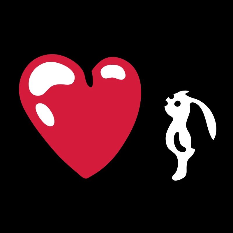 Lapin avec le coeur 3