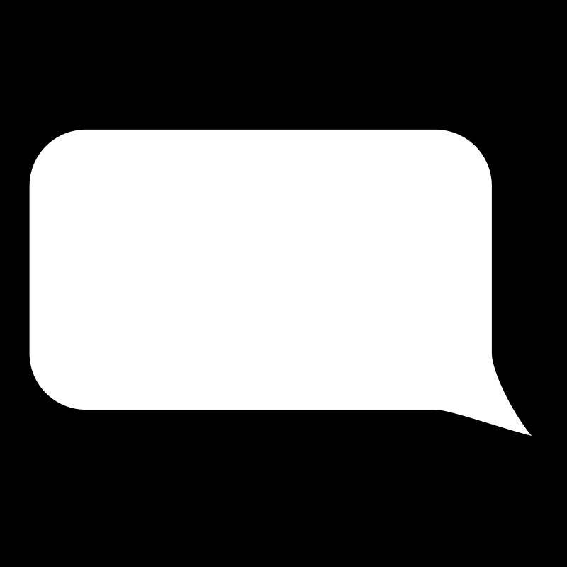 Sprechblase // Comic // Spruch machen // Aussage