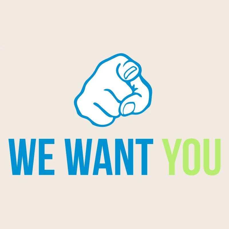 we want you