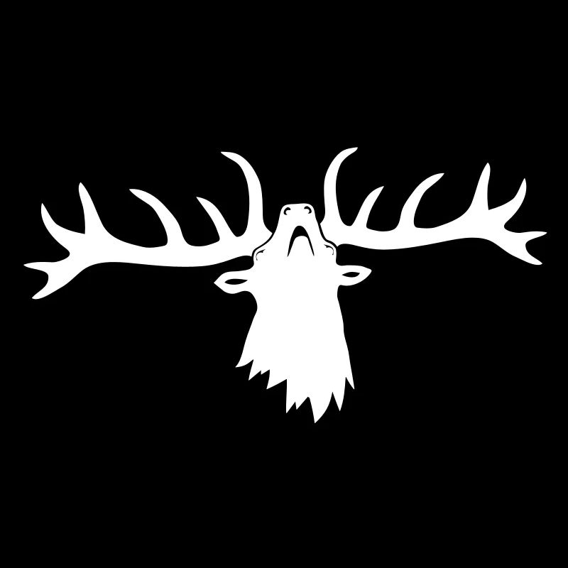 hirsch röhrender brunft geweih elch stag antler