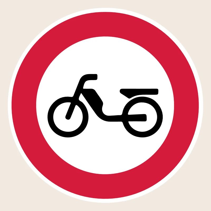 Cyclomoteur cyclomoteur Interdiction Interdiction