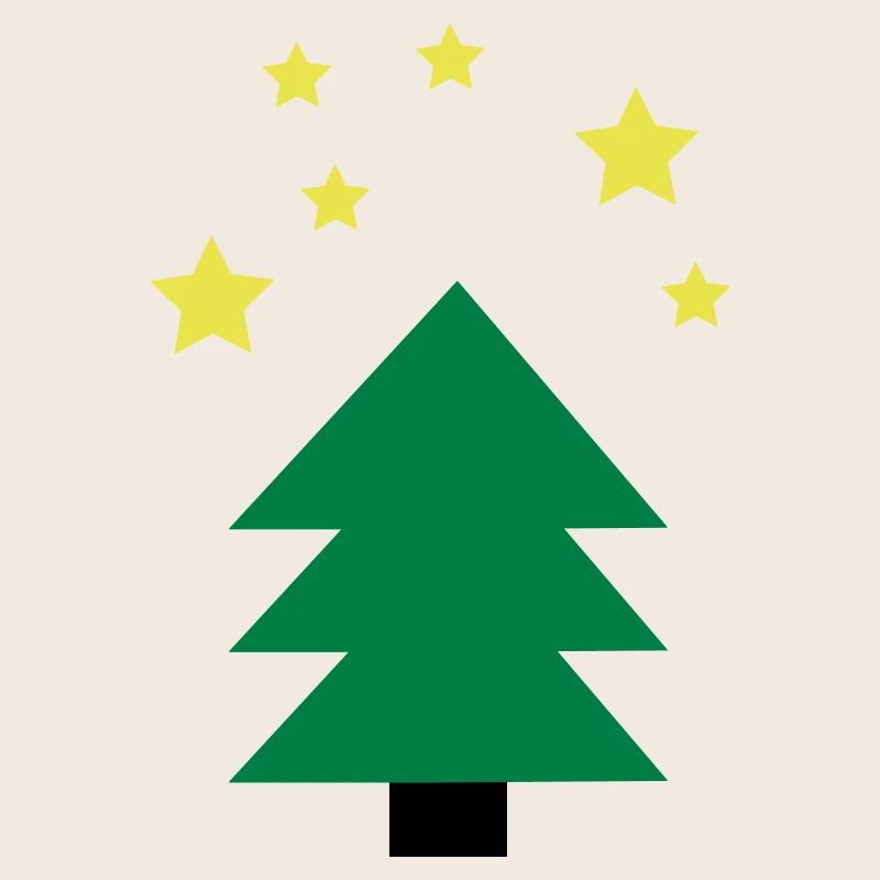 Christmas tree green