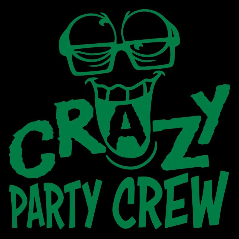 Équipe Crazy Party Crew Crazy Face Friends