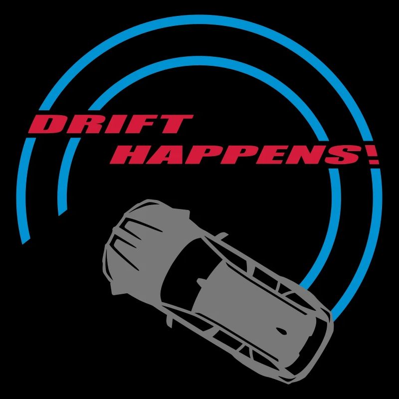 "drift happens!" color (3 Farben anpassbar)
