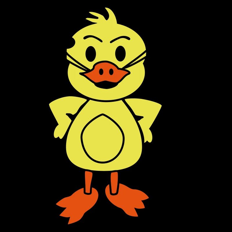 Wütende Ente