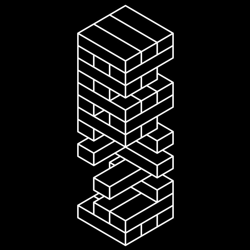 Des blocs de bois