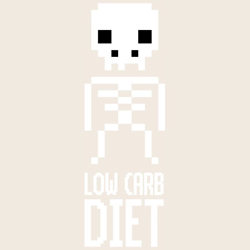 Low Carb Diet Skeleton