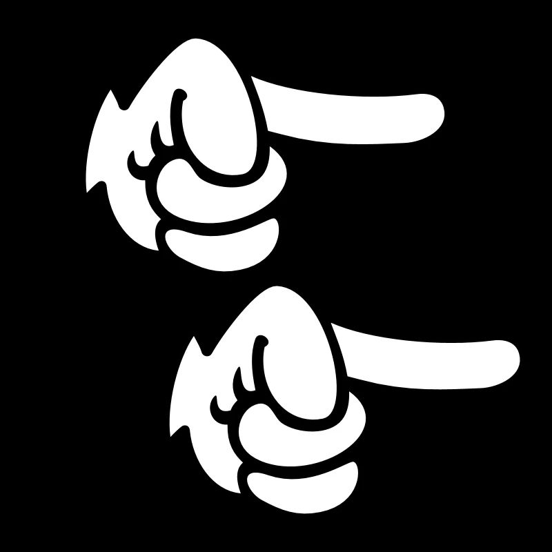 pointing finger / Zeigefinger (3c)