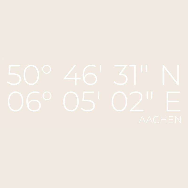 coordinates Aachen