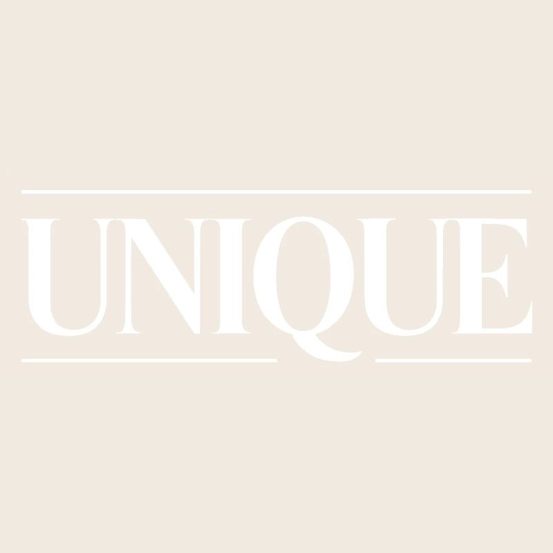 unique unique unique self-worth unique